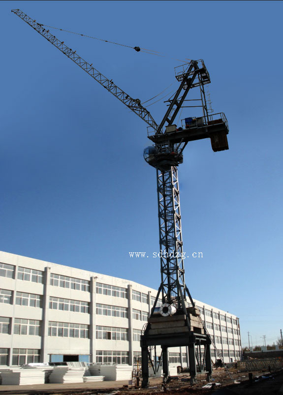 鴻達重工“鐵力士”QTZ5010門座式鴻達塔機閃亮登場